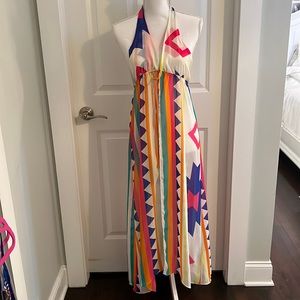 Never been worn, colorful cover-up